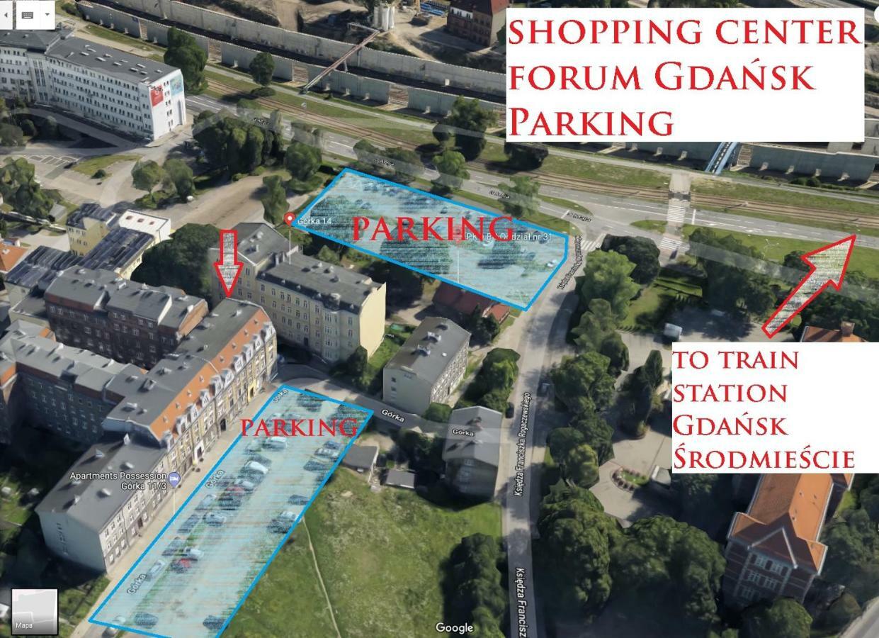 Berg Apartament Blue Gdansk Dış mekan fotoğraf